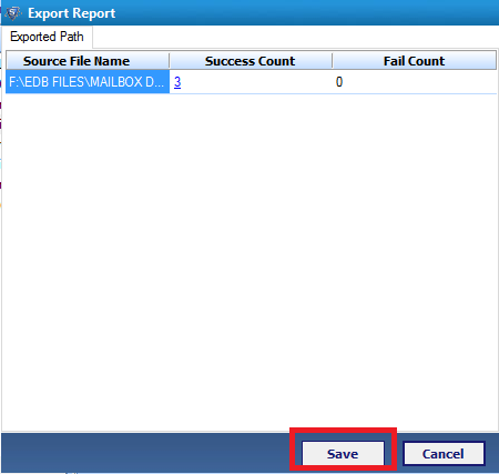 Status Report EML File