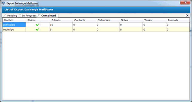 Status and Report EDB