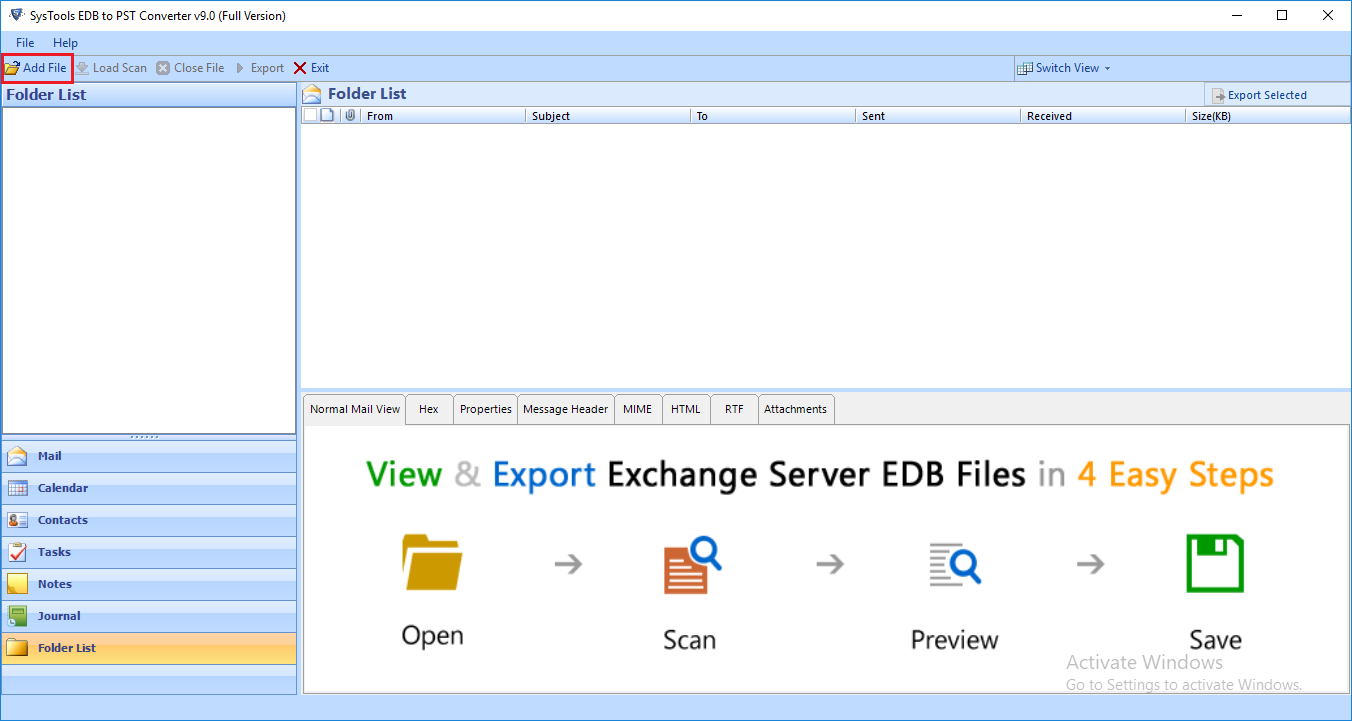 Exchange EDB Conversion